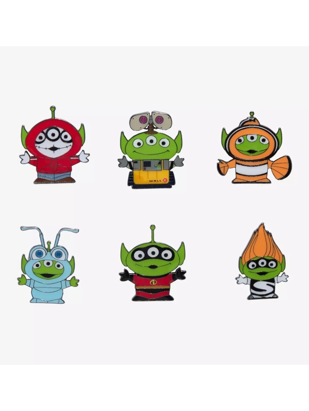 Loungefly Disney Pixar Toy Story Little Green Alien Dress Up Series 3 Full Set 6